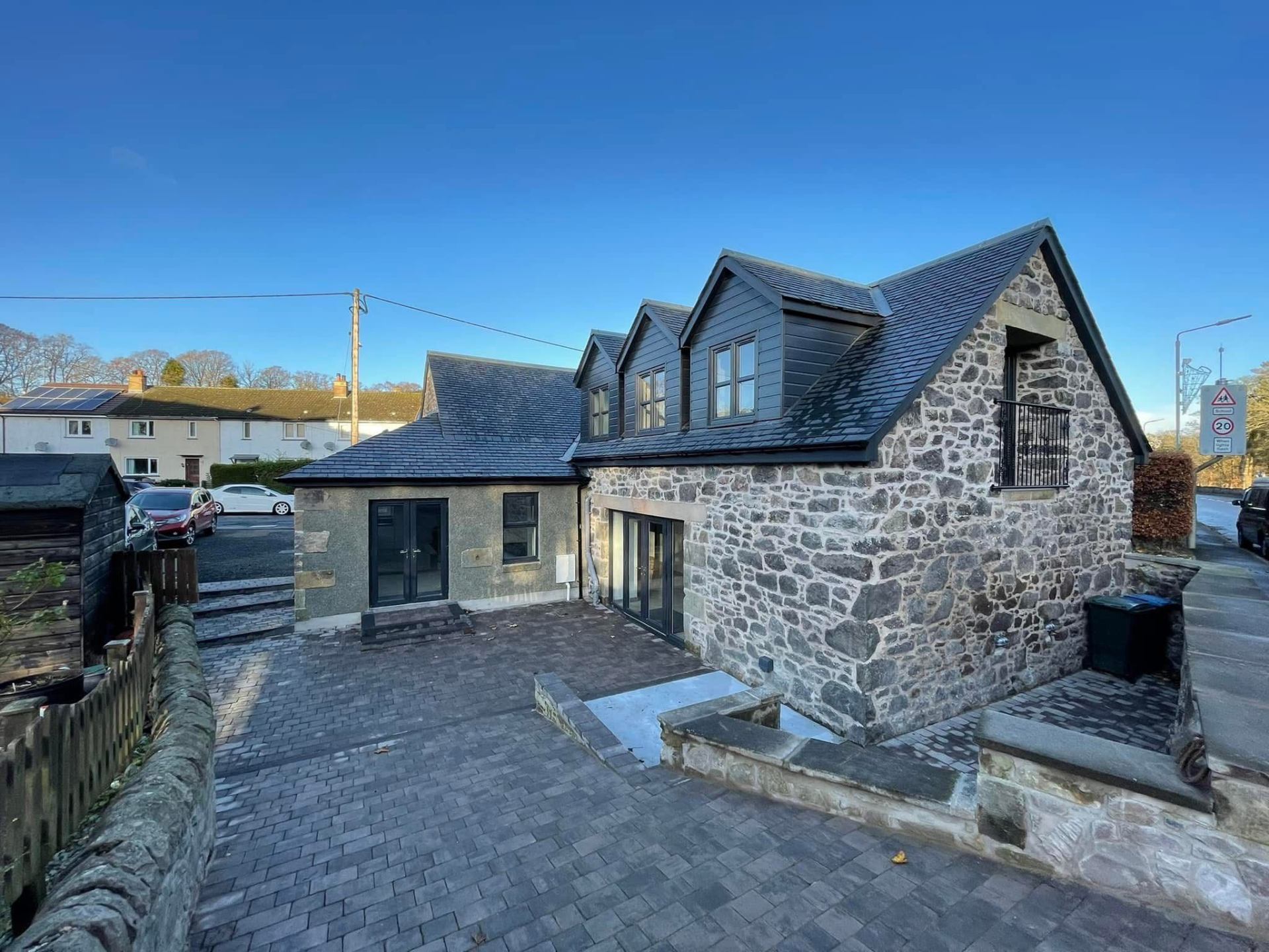 Professional home renovation project in Perth showing completed bar room
