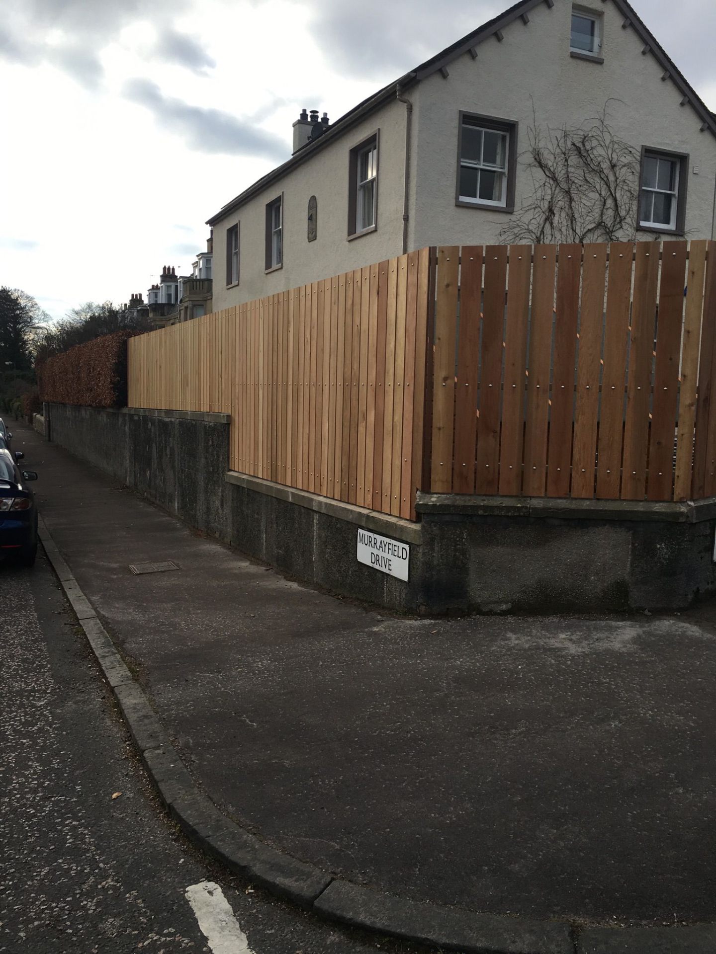 Cedar Fencing Installation by Marshall & Co in Perth