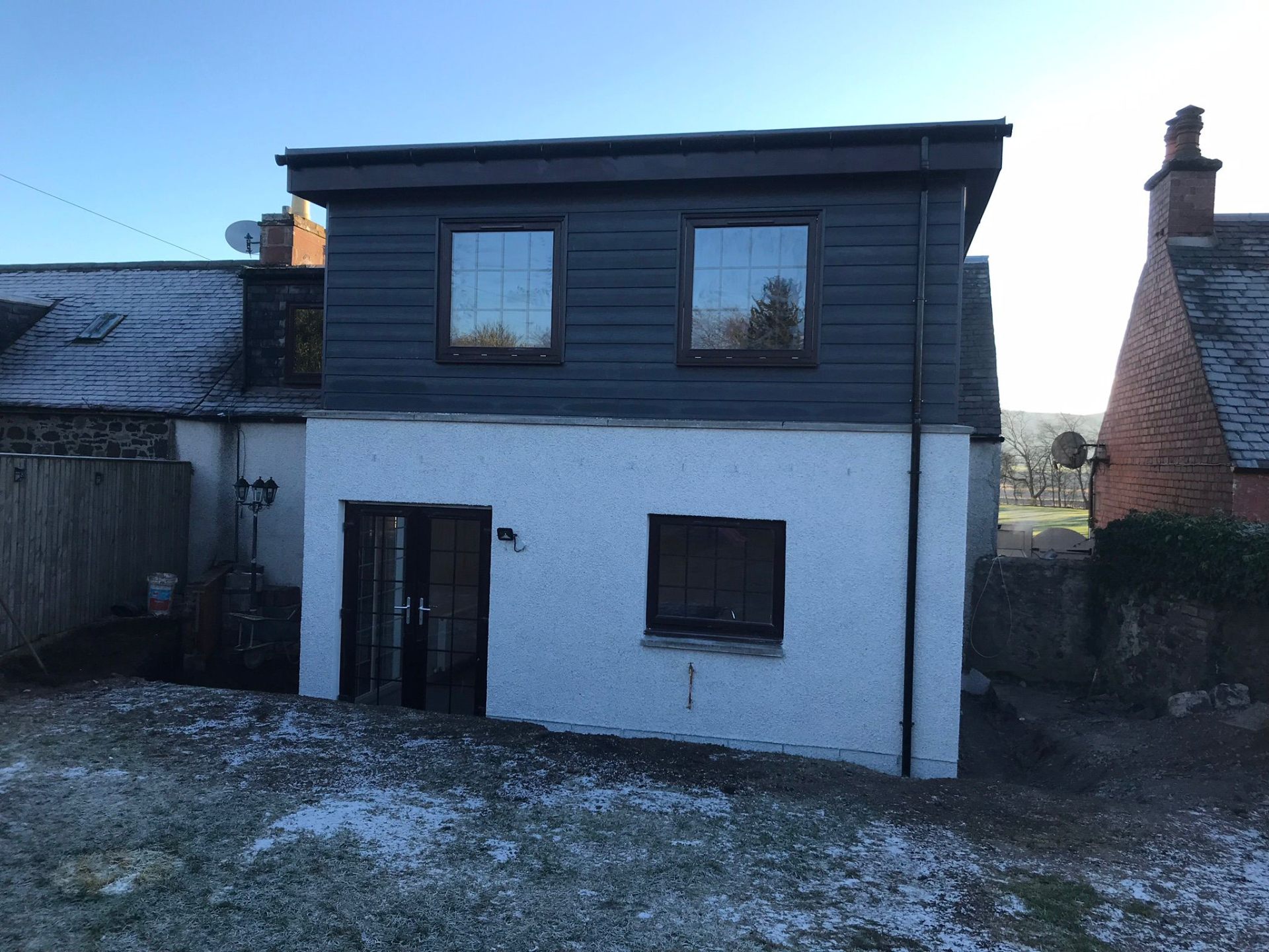 Dormer Extension with Cladding by Marshall & Co in Perthshire