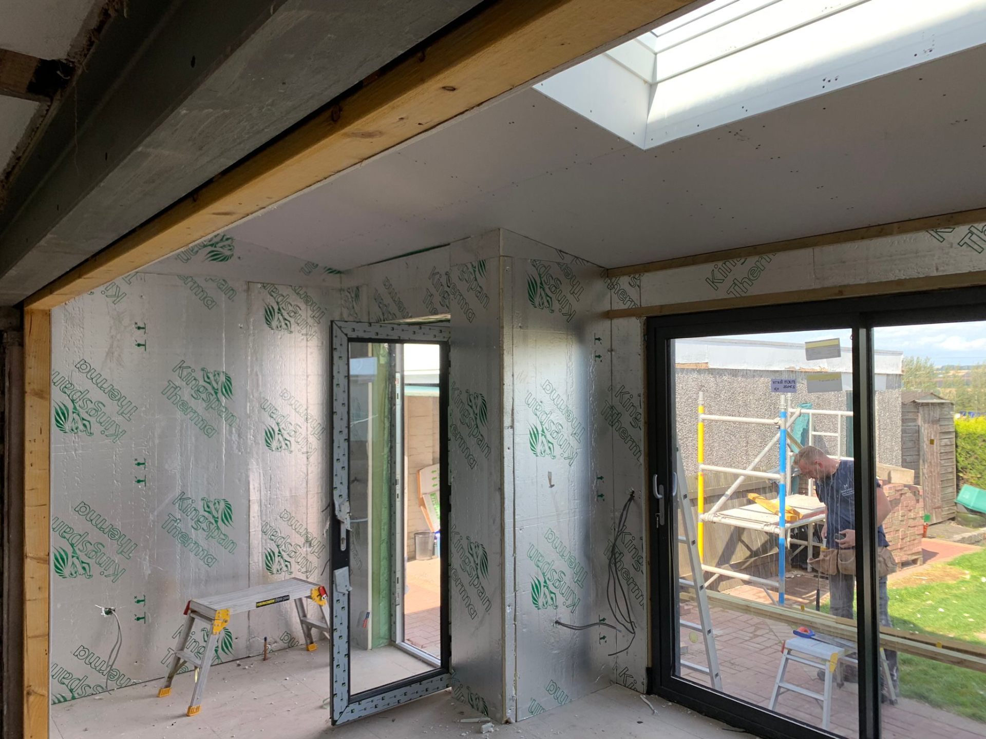 Extension Insulation & Boarding by Marshall & Co in Perth