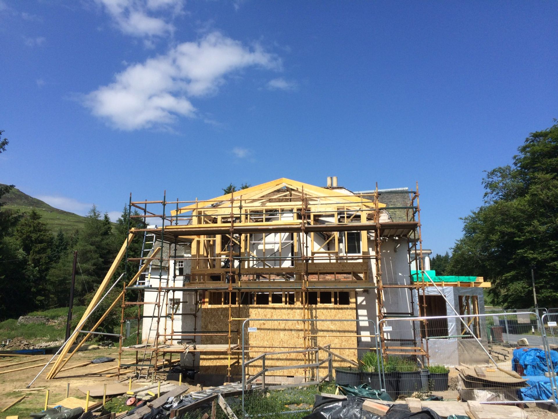 New Build — Frame Construction by Marshall & Co in Perthshire